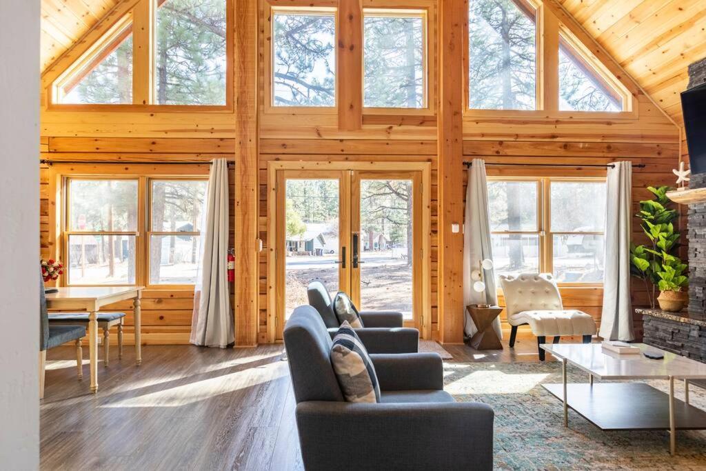 Modern Family Cabin Mins To Lake, Slopes & Hikes Big Bear City Eksteriør bilde
